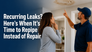 Recurring Leaks? Here's When It's Time to Repipe Instead of Repair