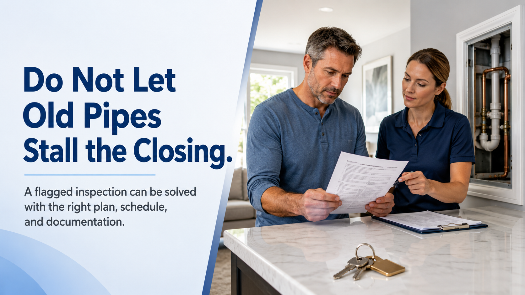 Selling a House with Polybutylene Pipes? Keep Your Closing on Track